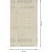 BOSCH Brúsny papier EXPERT M480, 80 x 133 mm, zrnitosť 120, 10 ks 2608900736