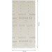 BOSCH Brúsny papier EXPERT M480, 115 x 230 mm, zrnitosť 220, 50 ks 2608900773