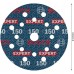 BOSCH Fóliový brúsny kotúč EXPERT O780, 125 mm, G150 2608902402