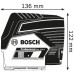 BOSCH GCL 2-50 Professional Kombinovaný laser 0601066F01