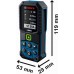 BOSCH GLM100-36CG PROFESSIONALLaserový merač vzdialeností 0601075700