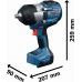 BOSCH GDS18V-1400 PROFESSIONAL Akumulátorový rázový utahovák, 2x8,0Ah, L-BOXX 06019R5003
