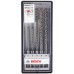 BOSCH Sada vrtákov SDS plus-7X, 5 ks pr. 5/6/6/8/10 mm, 2608576199