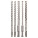 BOSCH Sada vrtákov SDS plus-5X, 5 ks pr. 6/6/8/8/10 mm 2608833911