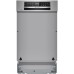 Bosch Serie 6 Vstavaná umývačka riadu, 45 cm, Brúsená oceľ