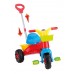 BUDDY TOYS BPT 3030 Šliapací trojkolka s vodiacou tyčou 57000472