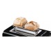 BAZÁR Bosch Styline Compact toaster (860W/čierny) TAT8613 ROZBALENÉ!!