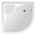 AQUALINE 80 Štvrťkruhová vanička hlboká, akrylát C83