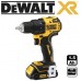 DeWALT DCD709S2T Aku príklepová vŕtačka/skrutkovač XR (65Nm/18V/2x1,5Ah) kufor Tstak