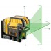 DeWALT DCE0825D1G Krížový päťbodobý laser zelený XR (10,8V/1x 2,0Ah)kufor Tstak