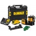 BAZÁR DeWALT DCE089D1G18 Laser samonivelačný kríž, 3x 360 ° zelený lúč (1x2,0Ah/18V/12V)