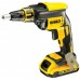 BAZÁR DeWALT Bezuhlíkový skrutkovač na sadrokartón XR 18 V Li-Ion 2x2,0Ah DCF620D2K