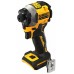 DeWALT DCF850D2T Aku rázový uťahovák 1/4" (205Nm/18V/2x2,0Ah) kufor Tstak