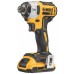 DeWALT DCF887D2 Aku rázový uťahovák 1/4" (205Nm/18V/2x2,0Ah) kufor Tstak