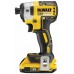 DeWALT DCF887D2 Aku rázový uťahovák 1/4" (205Nm/18V/2x2,0Ah) kufor Tstak