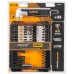 DeWALT DT70782-QZ McLaren 33-dielna súprava nadstavcov s pravouhlým nadstavcom