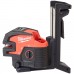 Milwaukee M12 CLL4P-0C Krížový líniový laser so 4 bodmi, bez aku, kufor 4933479202