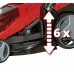 Einhell GE-CM 36/43 Li M Aku kosačka (43cm/36V/2x4,0Ah) 3413240