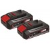 Einhell 2×18V 2,5Ah PXC-Twinpack CB Batérie 4511524