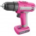 EXTOL LADY vŕtací skrutkovač aku, ružový, 12V Li-ion, 1500mAh 402402
