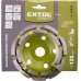 EXTOL CRAFT kotúč diamantový brúsny dvojradový, 125x22, 2mm 903025