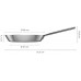 Fiskars Oceľová panvica Norden 28 cm 1067629