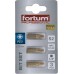 FORTUM-KITO hrot krížový Pozidriv, sada 3ks, PZ 2x25mm, titán. úprava, S2 4741372
