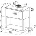 Franke FMA MODULAR F60 BK MATT Odsávač pár – matná čierna 335.0706.646