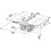 Franke FMA 8372 4RC HI Odsávač -čierne sklo/biela grafika 340.0731.878