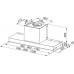 Franke Style Plus FST PLUS 608 X Odsávač pár, Nerez 305.0572.835