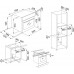 Franke Smart Linear FSL 86 H BK Vstavaná rúra, Čierne sklo 116.0609.447