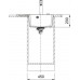 Franke Centro CNG 611-62 TL / 7, 620x500 mm, fragranitový drez, Onyx 114.0637.492