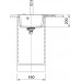 Franke Centro CNG 611-62 TL/2, 620x500 mm, fragranitový drez, Biela ľad 114.0637.494