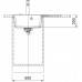Franke Centro CNG 611-78 TL/2, 780x500 mm, fragranitový drez, Kašmír 114.0637.515