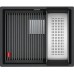 Franke Kubus 2 KNG 110-52, 560x460 mm, Fragranitový drez, Onyx 125.0641.392