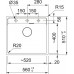 Franke Maris MRG 610-52 RTL, 560x510 mm, Fragranitový drez, Matná čierna 114.0661.384