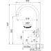 Franke FS 2838.031 MARIS SLIM Drezová batéria, bez sprchy, Chróm 115.0728.384