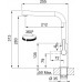 Franke FS 2841.031 MARIS SLIM Kuchynská batéria, bez sprchy, Chróm 115.0728.390