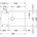 Franke Maris MRG 611-78 BB, 780 x 500 mm, fragranitový drez, sahara 114.0363.189