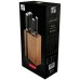 G21 Sada nožov Gourmet Rustic 5 ks + bambusový blok 6002237
