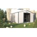 G21 Záhradný domček GAH 1300 - 340 x 382 cm, béžovo šedý 6390068