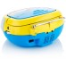 GoGEN Rádioprijímač s CD / MP3 / USB, modrá / žltá GOGMAXIPREHRAVACB