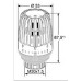 HEIMEIER termostatická hlavica K s nulovou polohou 7000-00.500 biela