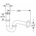 KLUDI trubkový sifón G 1 1 / 4 "chróm 1025005-00