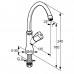 KLUDI Standard stojánkový ventil DN 15 chróm 204070515