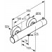 KLUDI Objekta THERM sprchová termostatická batéria DN 15 chróm 352000538