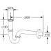KLUDI Ideal trubkový sifón G 1 1 / 4 chróm 1026505-00
