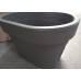 VÝPREDAJ LOFLY Railing Kvetináč balkónový 12,3 l 39.6 x 26,6 x 25 cm, sivá DLOFR400 POŠKOD