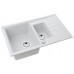 ALVEUS INTERMEZZO 70 granitový drez, 780 x 480 mm, biely