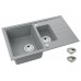 ALVEUS INTERMEZZO 70 granitový drez, 780 x 480 mm, betón